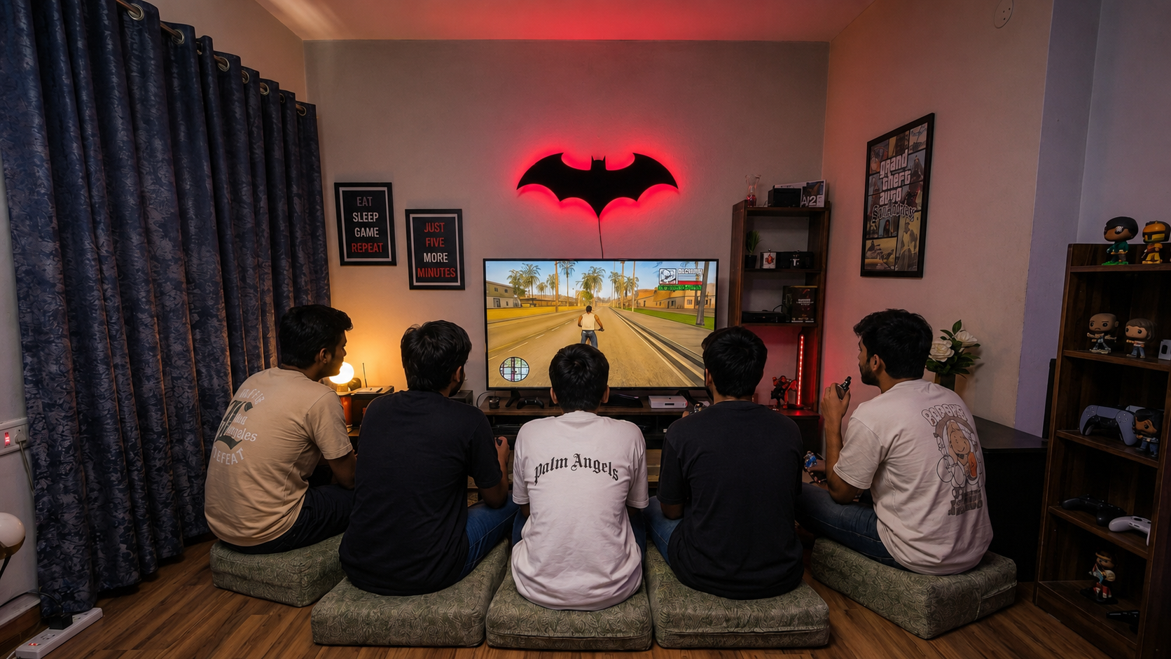 Batman LED Light Sign – 7 Colors