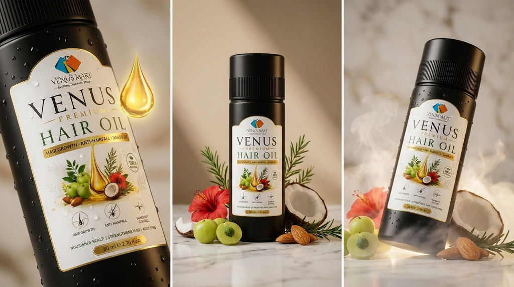 ✨ Venus Premium Oil – Complete Hair Care Solution